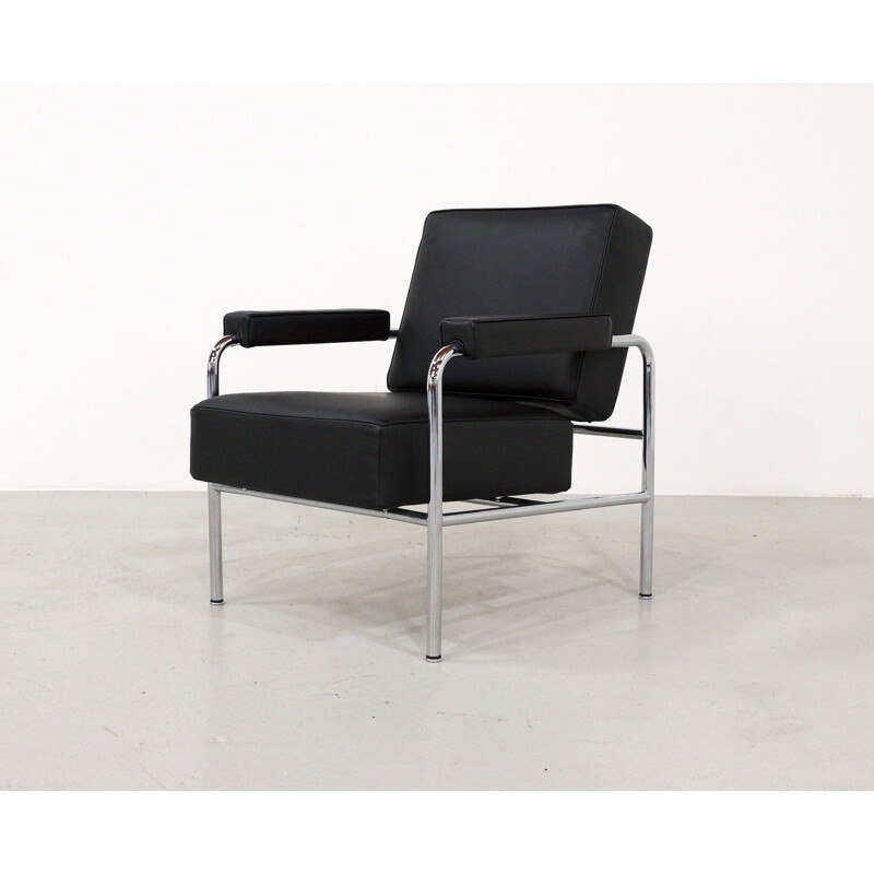 LC13 Wagon Fumoir Arm Chair by Le Corbusier for Cassina