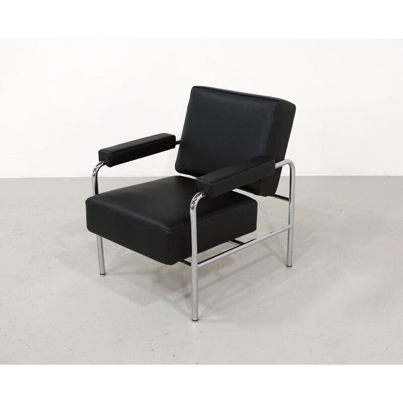 LC13 Wagon Fumoir Arm Chair by Le Corbusier for Cassina