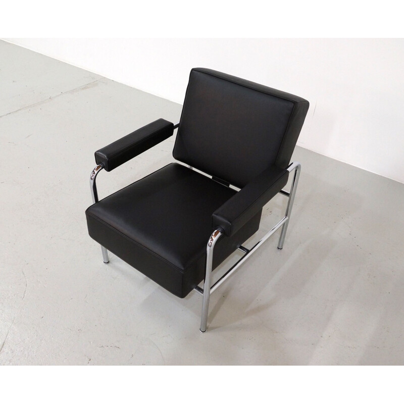 Chaise à bras vintage LC13 Wagon Fumoir de Le Corbusier pour Cassina