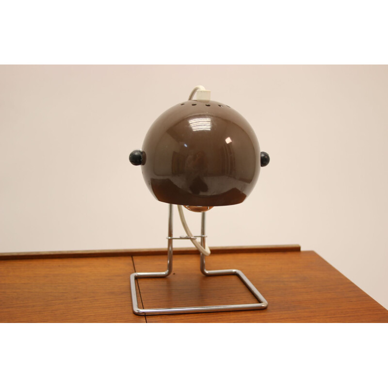  Scandinavian Brown sphere Table lamp