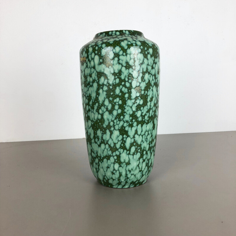 Extra Large Floorvase Fat Lava 517-38 Vase by Scheurich, Germany, 1970s