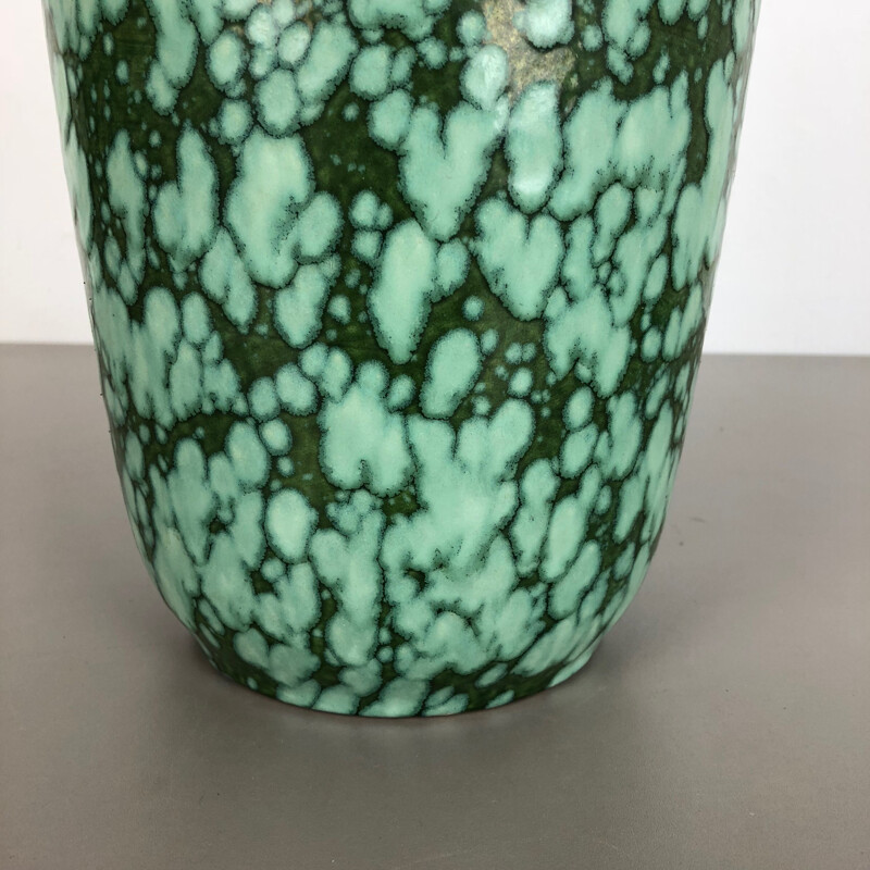 Extra Large Floorvase Fat Lava 517-38 Vase by Scheurich, Germany, 1970s