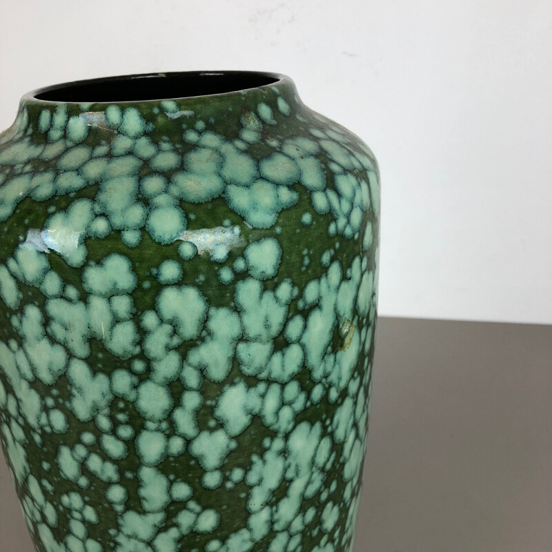 Extra Large Floorvase Fat Lava 517-38 Vase by Scheurich, Germany, 1970s