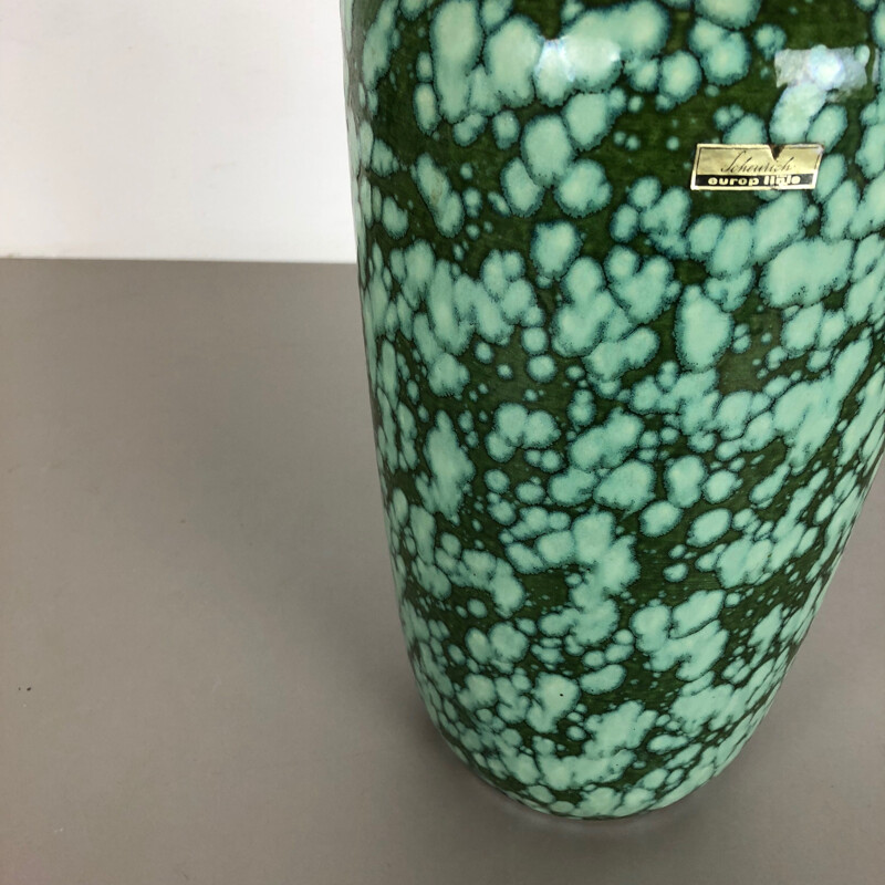 Extra Large Floorvase Fat Lava 517-38 Vase by Scheurich, Germany, 1970s