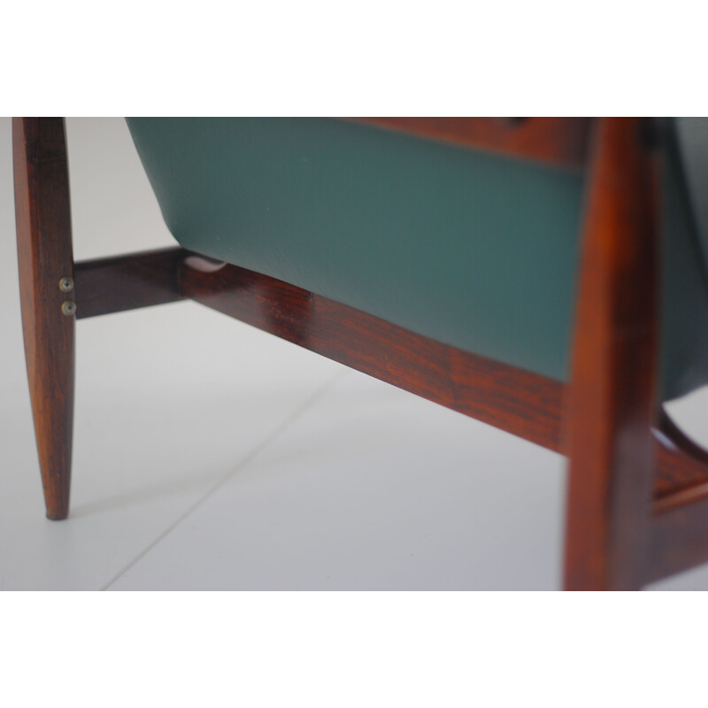Rosewood armchair 60s Mid Century Design 