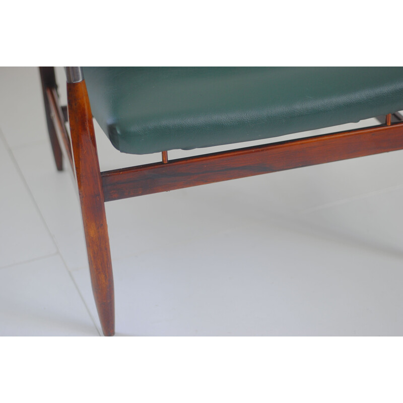 Rosewood armchair 60s Mid Century Design 