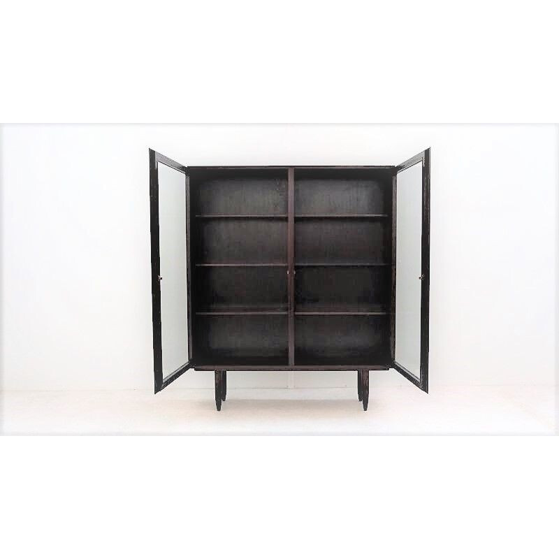 Scandinavian vintage bookcase by Omann Jun, Denmark 1970