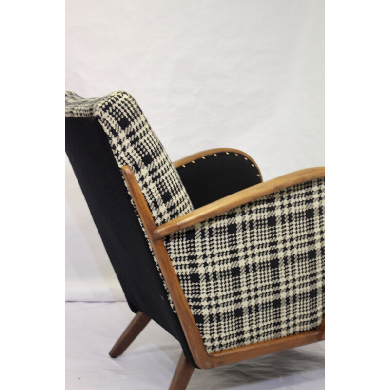 Fully restored 1930's art deco armchair