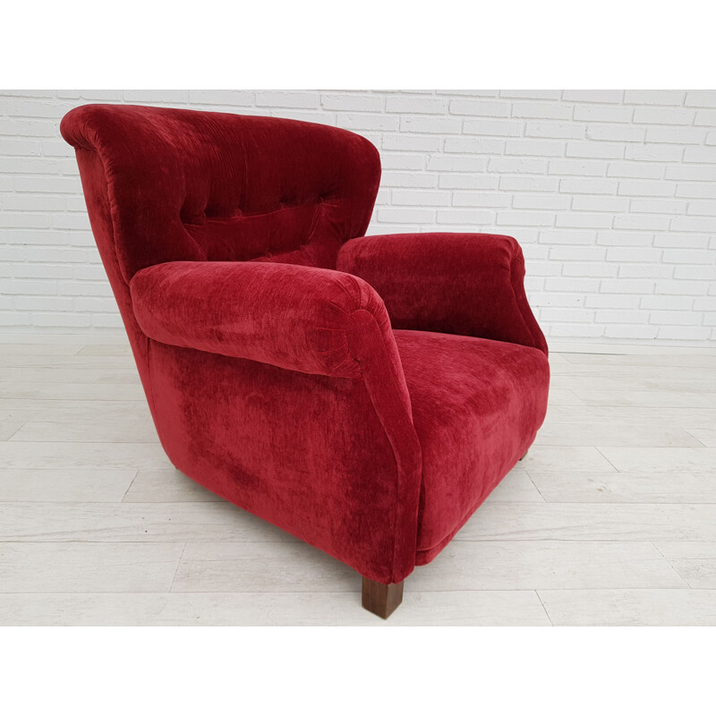 Danish design, Fritz Hansen, relax and read armchair, 50s