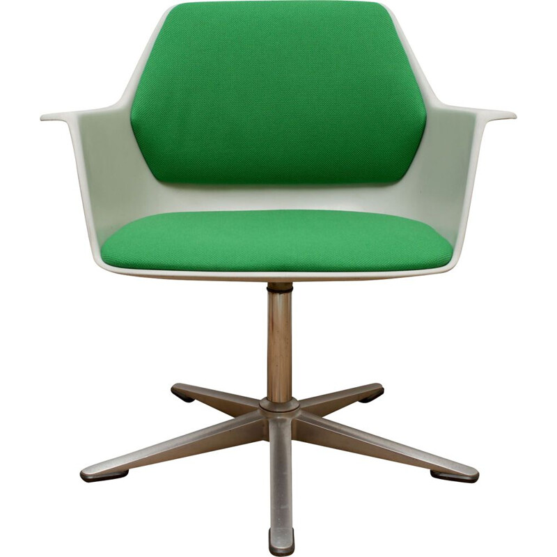 Fiberglass chair green by Wilkhahn Germany 1970s