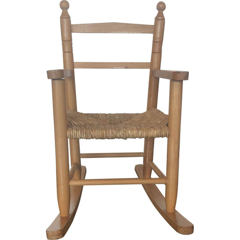 Vintage rocking chair for children