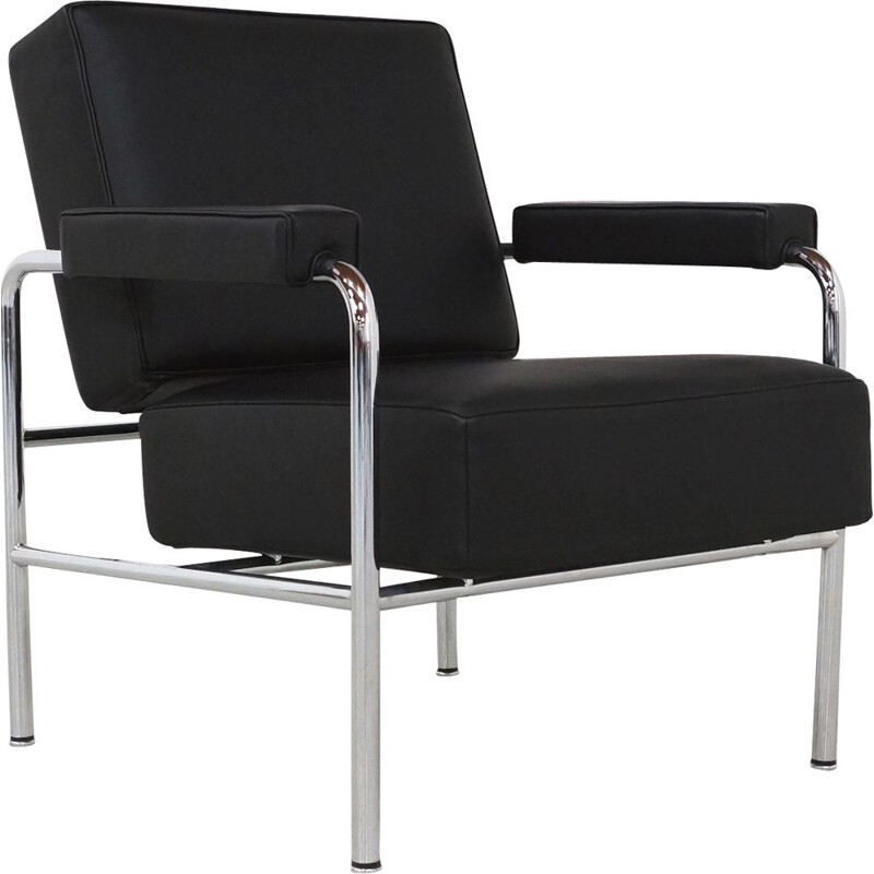 LC13 Wagon Fumoir Arm Chair by Le Corbusier for Cassina