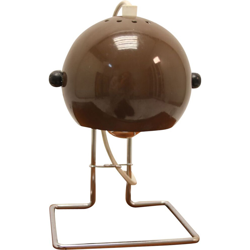  Scandinavian Brown sphere Table lamp