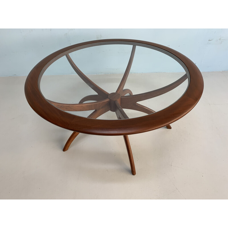 Vintage danish teak coffeetable made in England 1960