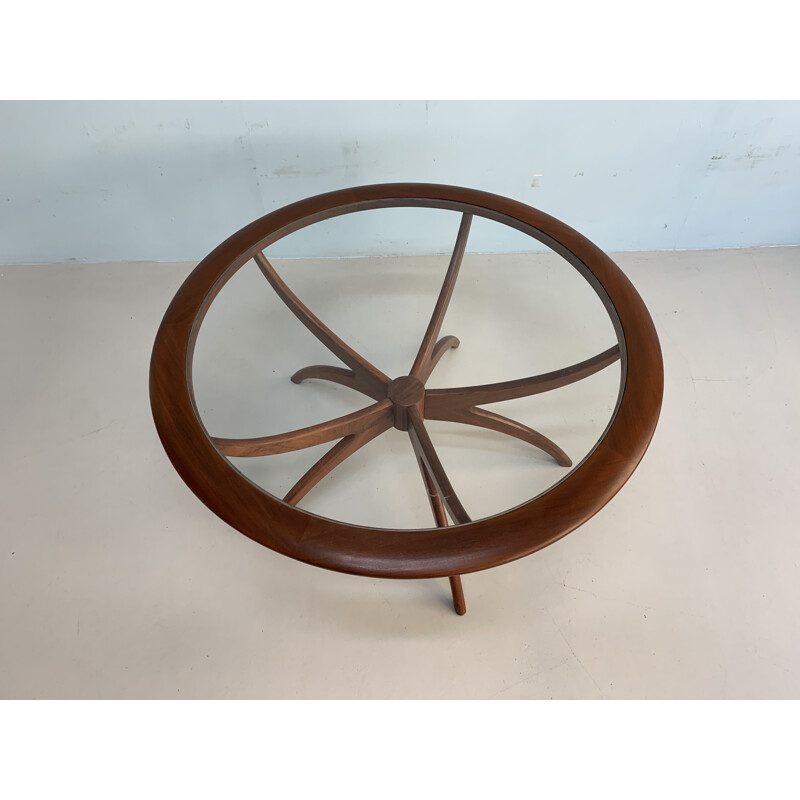 Vintage danish teak coffeetable made in England 1960