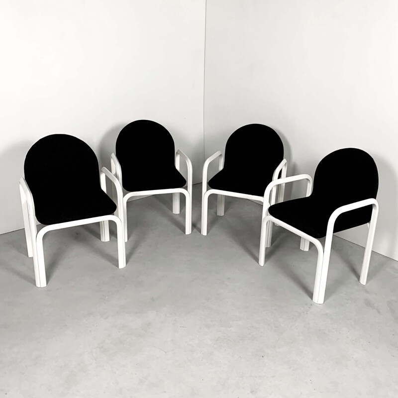 Set of 4 Orsay Armchairs by Gae Aulenti for Knoll, 1970s