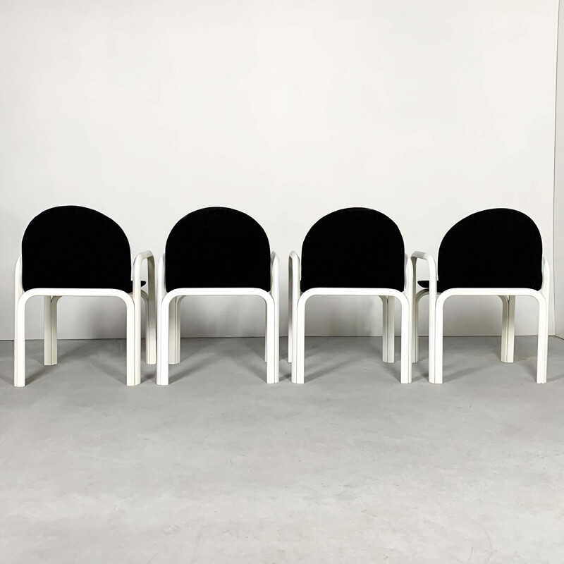Lot de 4 fauteuils vintage Orsay de Gae Aulenti pour Knoll, 1970