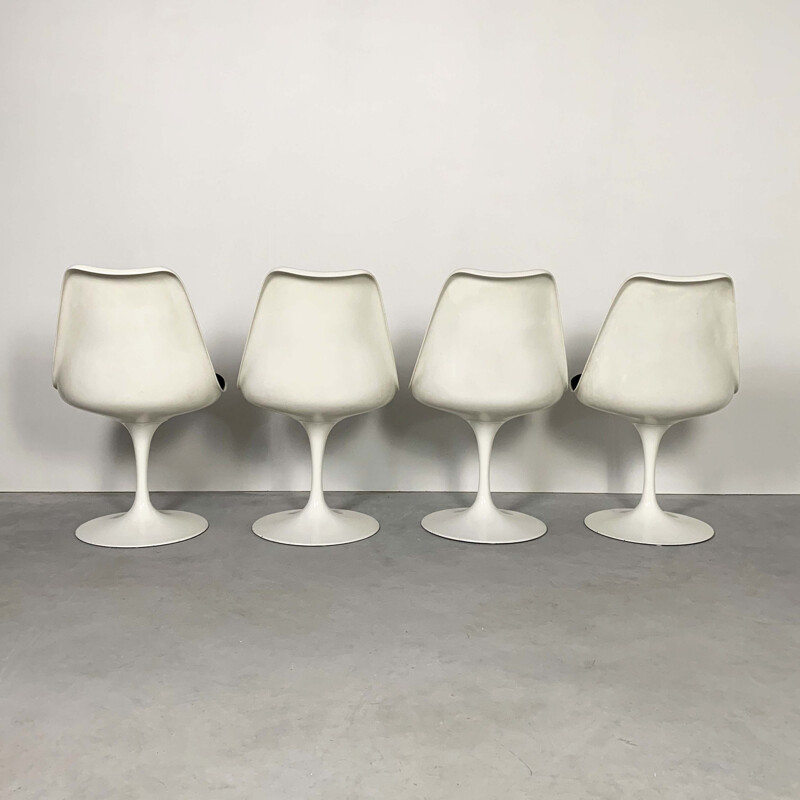 Set of 4 Tulip Dining Chairs by Eero Saarinen for Knoll, 1970s