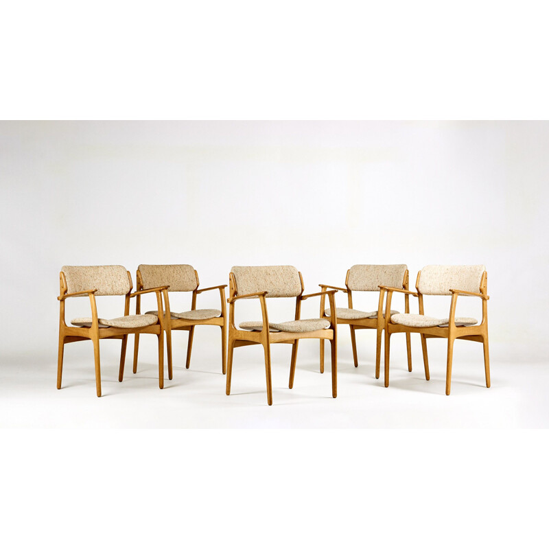 Vintage armchair model 49, Erik Buch for Oddense Maskinsnedkeri A-S C 1960