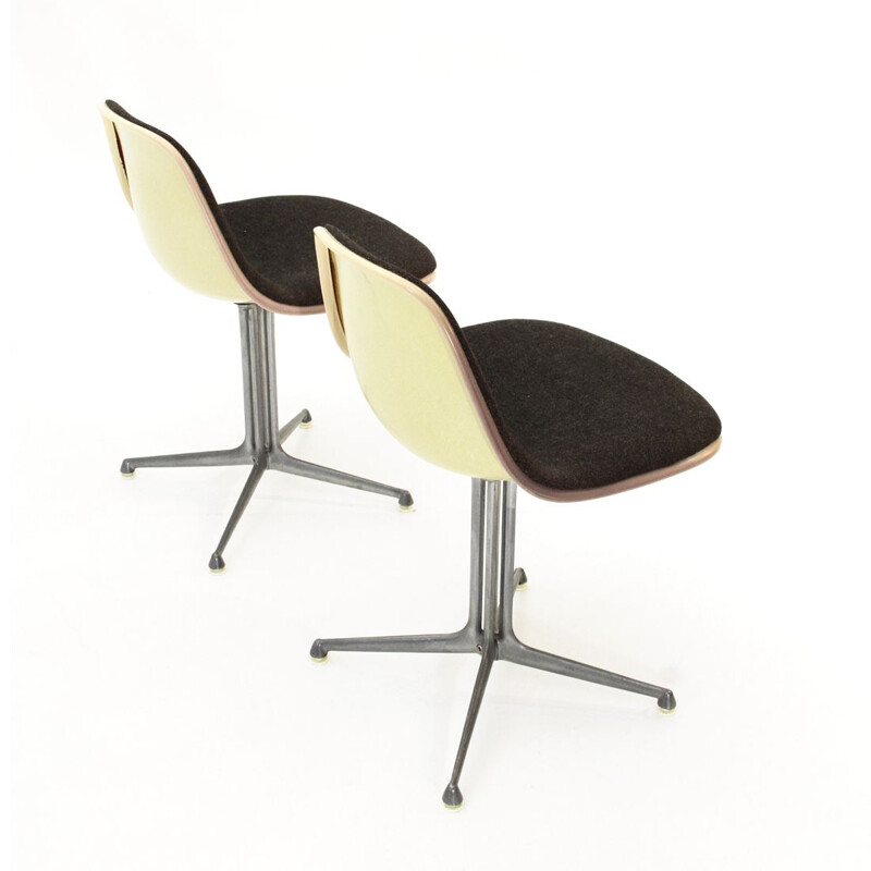 Pair of ’La Fonda’ chairs by Charles & Ray Eames for Herman Miller, 1960s