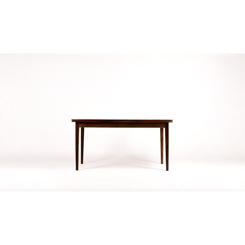 Rosewood Dining Room Table, Ivan Gern Møbelfabrik. Denmark, 1960