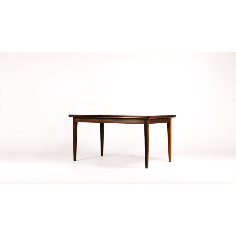 Rosewood Dining Room Table, Ivan Gern Møbelfabrik. Denmark, 1960