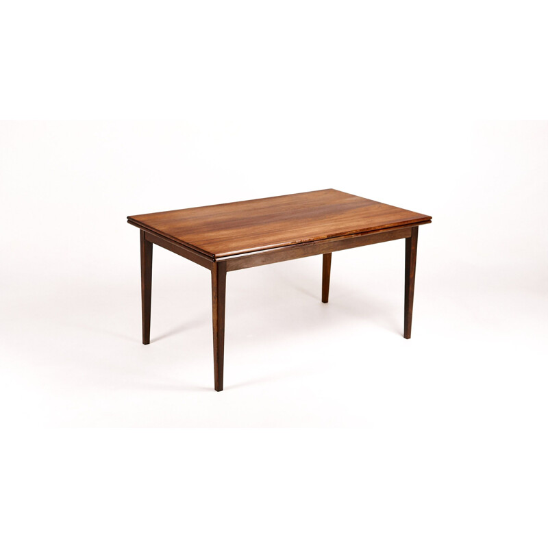 Rosewood Dining Room Table, Ivan Gern Møbelfabrik. Denmark, 1960