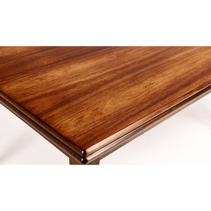 Rosewood Dining Room Table, Ivan Gern Møbelfabrik. Denmark, 1960