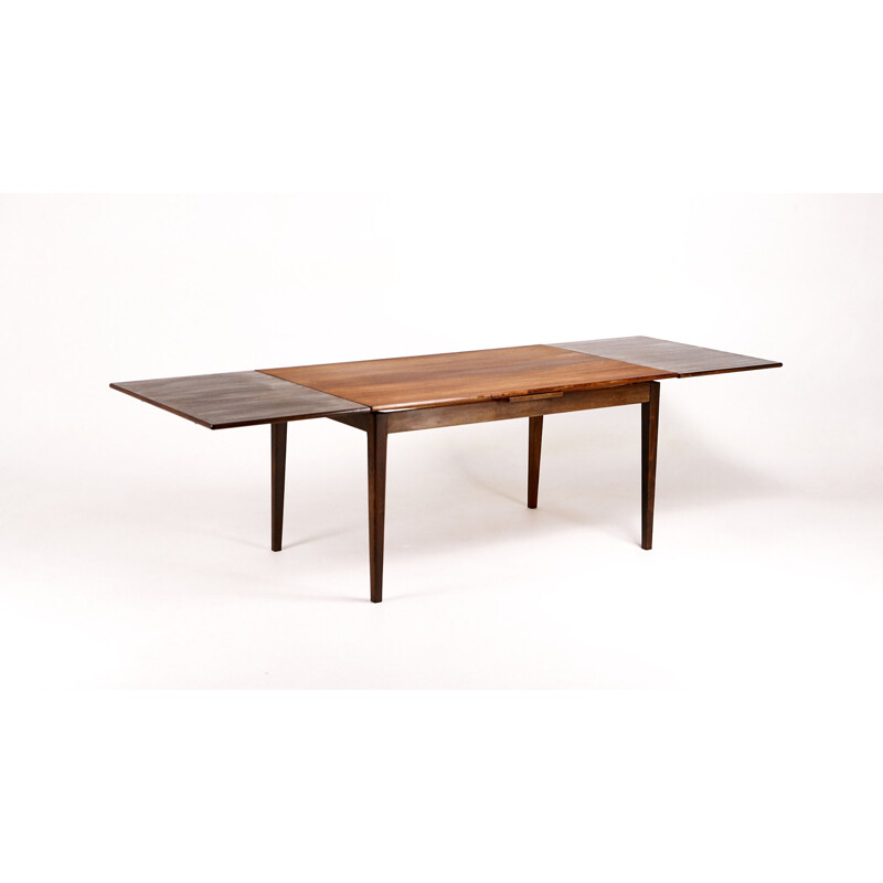 Rosewood Dining Room Table, Ivan Gern Møbelfabrik. Denmark, 1960