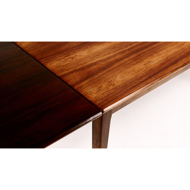 Rosewood Dining Room Table, Ivan Gern Møbelfabrik. Denmark, 1960