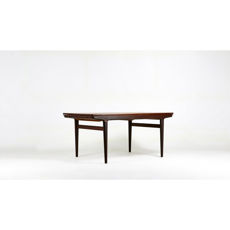 Vintage teak dining room table, Johannes Andersen for Uldum Mobelfabrik. C.1960