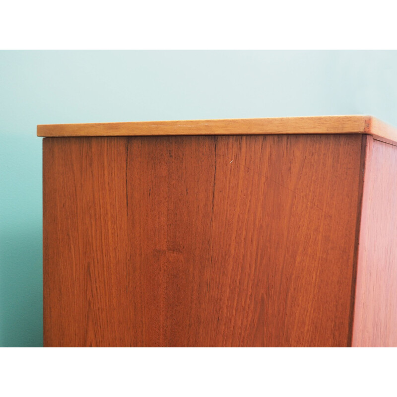 Scandinavian design teak vintage wardrobe 1970's