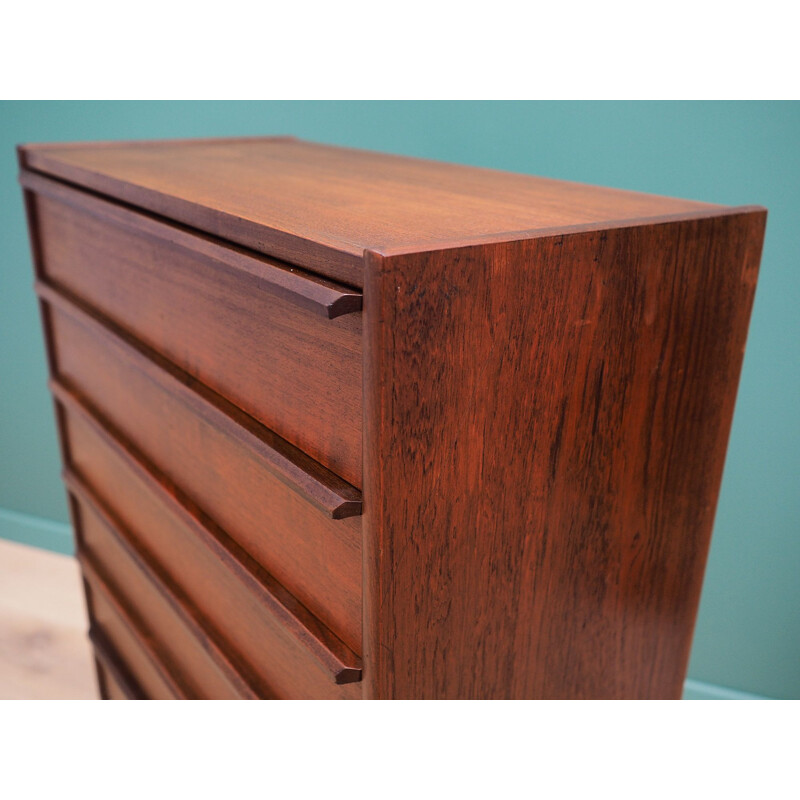 Vintage teak chest of drawers 1960