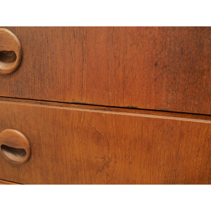 Chest of drawers vintage teak from the 60  70's