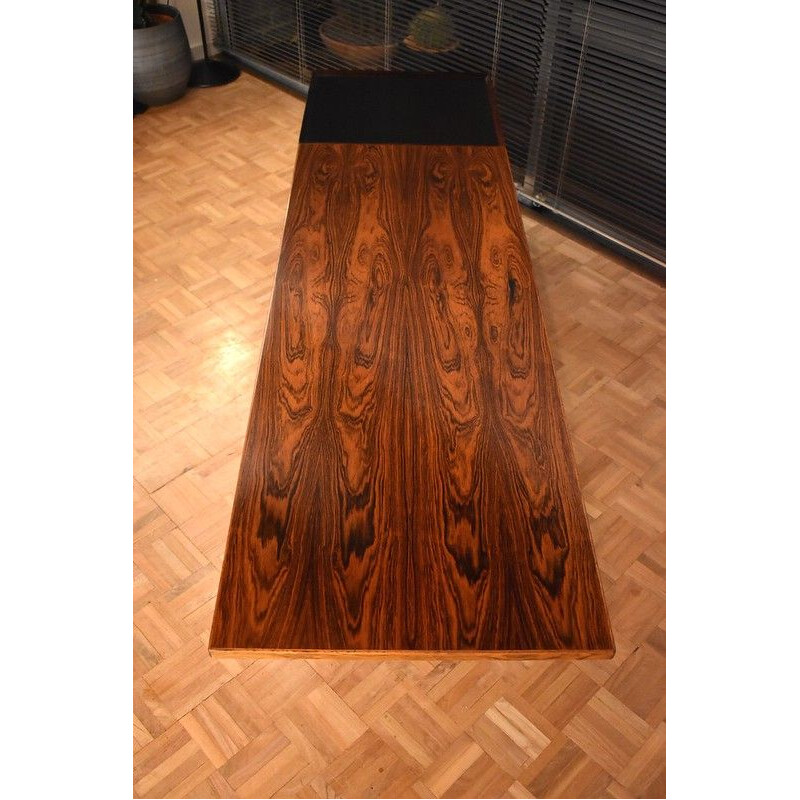 Hans Olsen Brazilian Rosewood Extending Coffee Table For Buck and Kjear