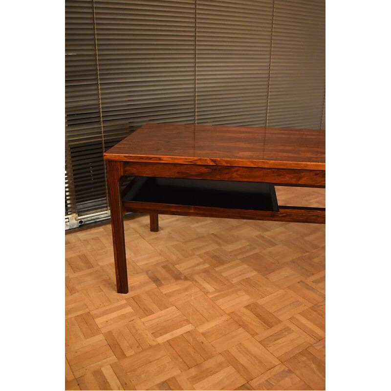 Hans Olsen Brazilian Rosewood Extending Coffee Table For Buck and Kjear