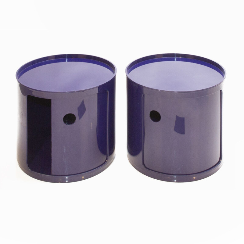 Round Modular Containers by Anna Castelli Ferrieri for KARTELL