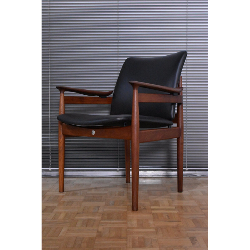 Finn Juhl Model 192 Teak Chair For France and Son, Denmark