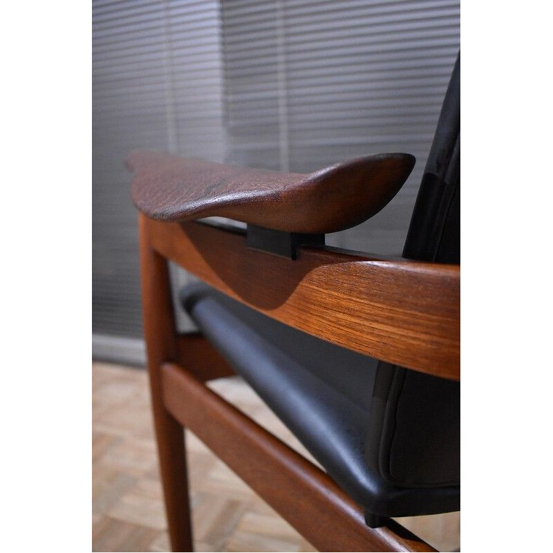 Finn Juhl Model 192 Teak Chair For France and Son, Denmark