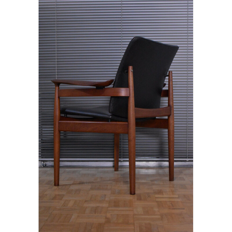 Finn Juhl Model 192 Teak Chair For France and Son, Denmark