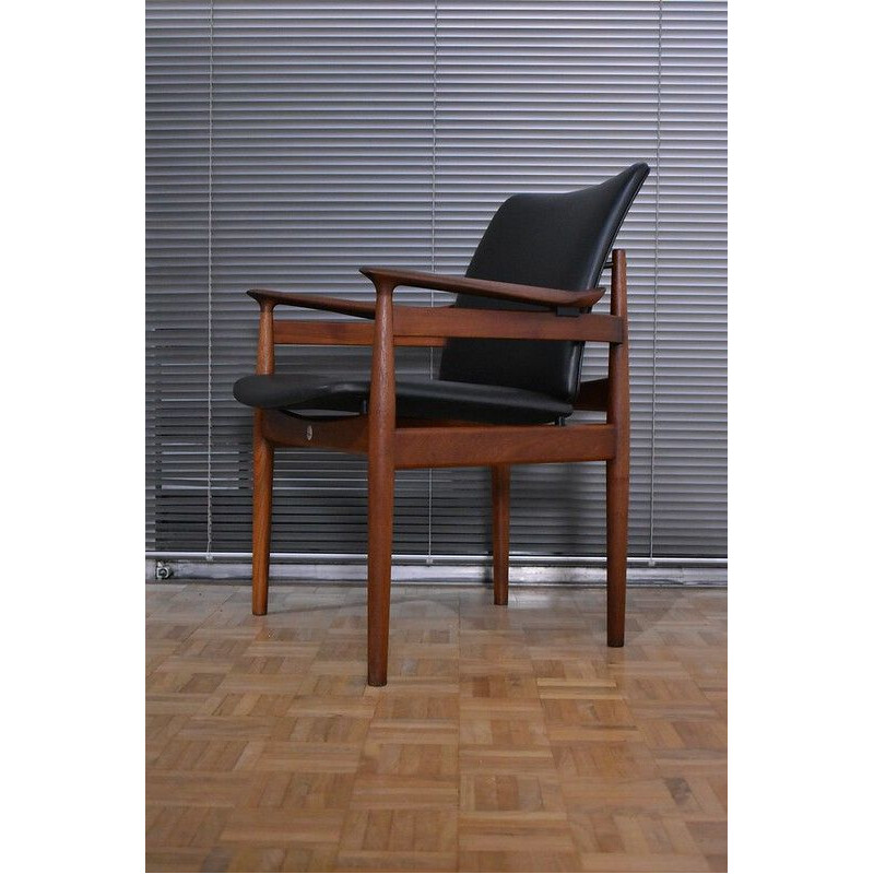 Finn Juhl Model 192 Teak Chair For France and Son, Denmark