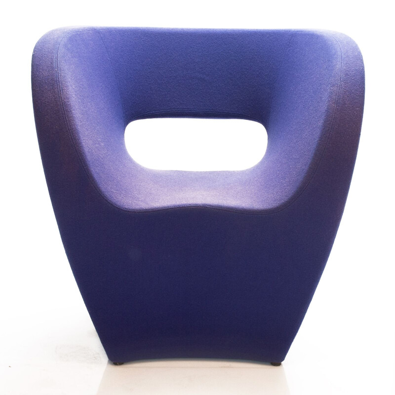 Blue Little Albert Lounge Chair by Ron Arad for Moroso, 2001