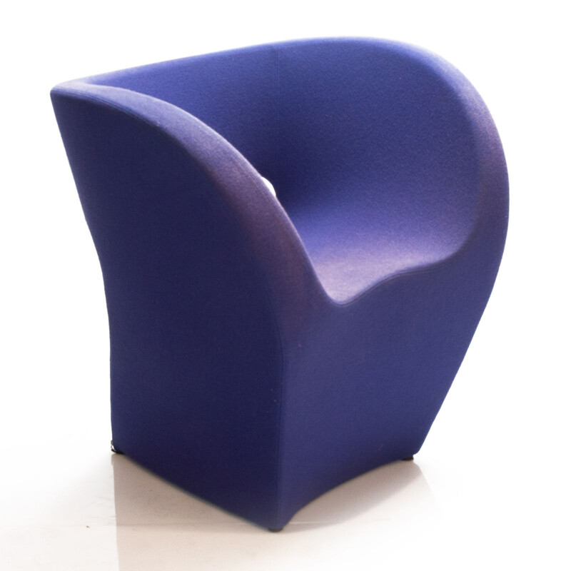 Blue Little Albert Lounge Chair by Ron Arad for Moroso, 2001