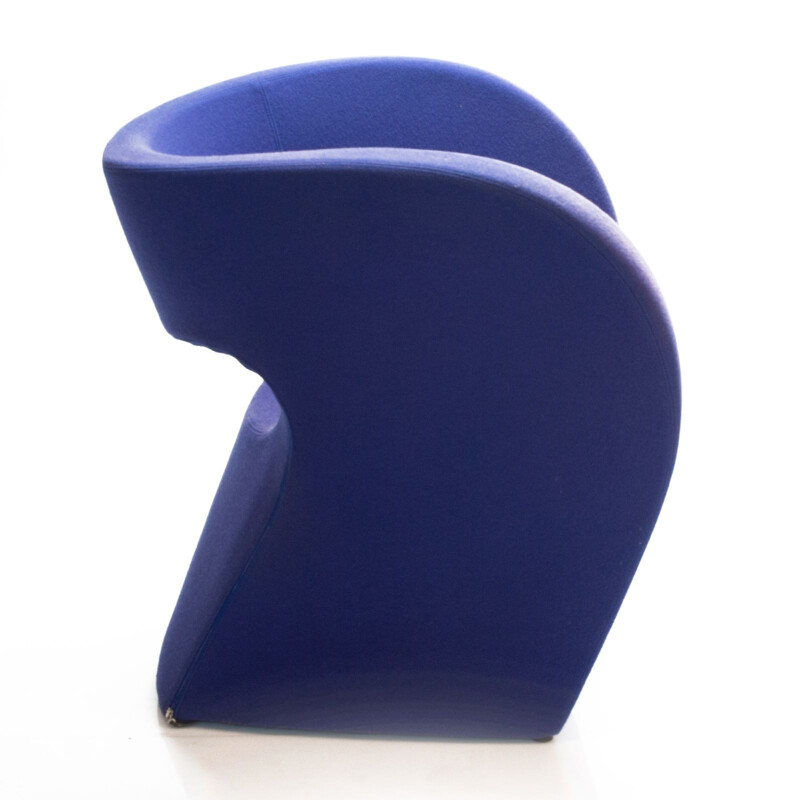 Blue Little Albert Lounge Chair by Ron Arad for Moroso, 2001