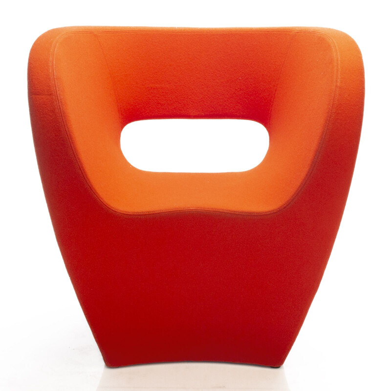 Orange Little Albert Lounge Chair by Ron Arad for Moroso, 2001