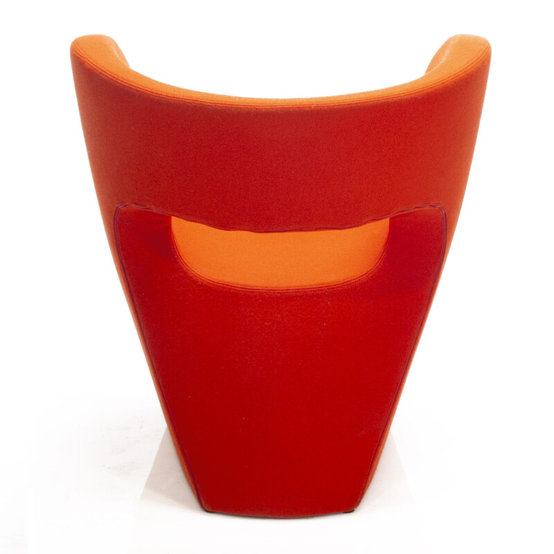 Orange Little Albert Lounge Chair by Ron Arad for Moroso, 2001