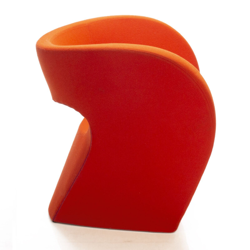 Orange Little Albert Lounge Chair by Ron Arad for Moroso, 2001