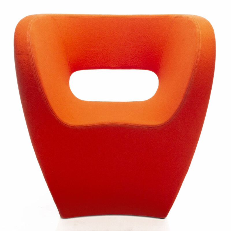 Orange Little Albert Lounge Chair by Ron Arad for Moroso, 2001