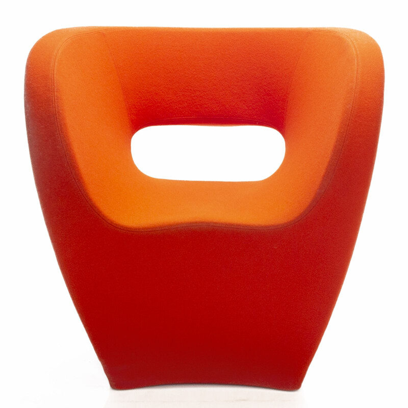 Chaise vintage gigogne Orange Little Albert par Ron Arad pour Moroso, 2001