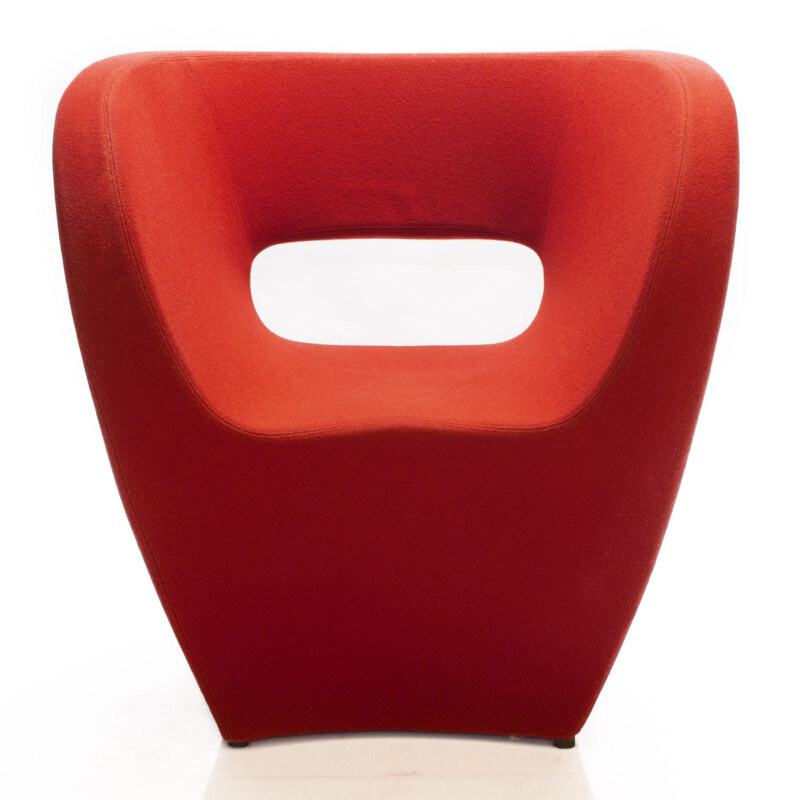 Red Little Albert Lounge Chair by Ron Arad for Moroso, 2001